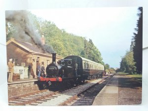 BBC Television Filming Scene at Crowcombe Railway Station Vintage Postcard