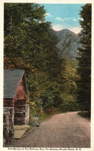 Vintage Postcard Cold Spring Buttress Near Balsams Dixville Notch New Hampshire