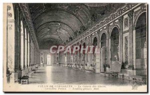 Old Postcard Versailles Palace Hall of Mirrors