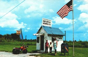 USA Ochopee Florida Smallest Post Office Building In US Chrome Postcard 04.04