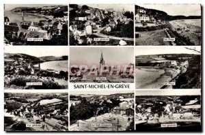 Postcard Modern Saint-Michel-en-Grève General View Beach Golf