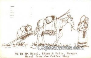 Wi-Ne-Ma Hotel - Klamath Falls, Oregon OR Postcard