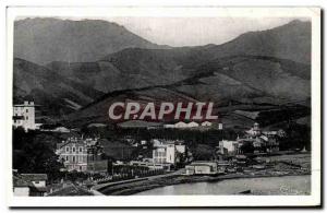 Old Postcard Banyuls sur Mer General view