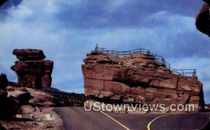 Balanced & Steamboat Rocks - Garden of the Gods, Colorado CO  