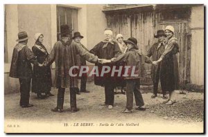 Old Postcard Folklore Berry Part of Blind Man's Buff