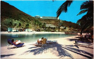 Puerto Rico Las Croabas El Conquistador Hotel Complex Vintage Postcard C195