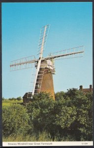 Norfolk Postcard - Stracey Windmill Near Great Yarmouth   U4357