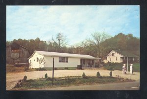 CANAAN INDIANA GALE H FERRIS GROCERY STORE VINTAGE ADVERTISING POSTCARD