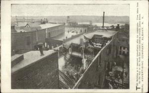 Albany NY Destroyed Building Catastrophe c1910 Postcard