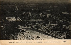 CPA Militaire Clermont-en-Argonne - Vue générale (91894)