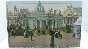 Antique Postcard Louis XV Pavilion Franco British Exhibition London 1908