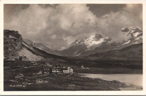 Switzerland Melchsee-Frutt Vintage RPPC 09.54