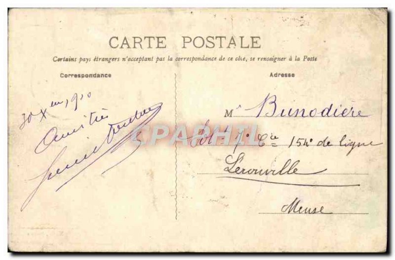 Old Postcard Rouen Le Jardin des Plantes