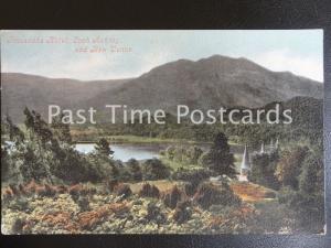 c1908 - Trossachs Hotel, Loch Achray and Ben Venue