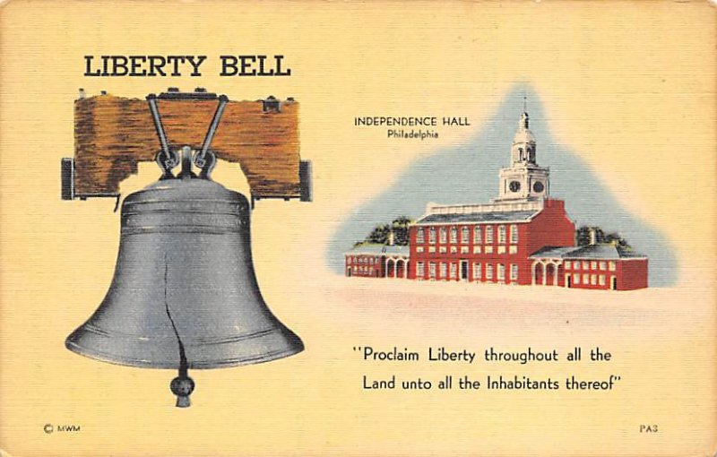 Liberty Bell Philadelphia Pennsylvania, PA