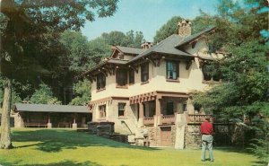 Susquehanna Pennsylvania Indian Steps Museum Dexter Roadside Postcard 21-14208