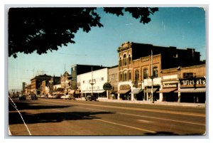 Main Street View Logan Utah UT UNP Chrome Postcard N24