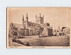 Postcard Chester Cathedral Chester England