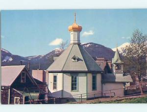 Unused Pre-1980 CHURCH SCENE Juneau Alaska AK G3147