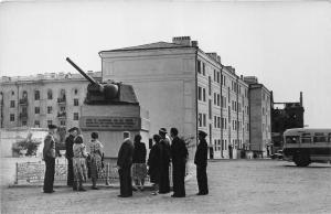 B92355 stalingrad maison de pavlov house russia real photo