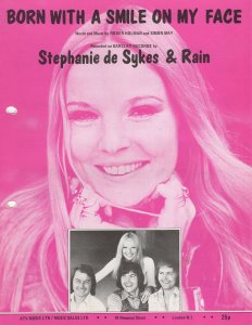 Born With A Smile On My Face Stephanie De Sykes Sheet Music