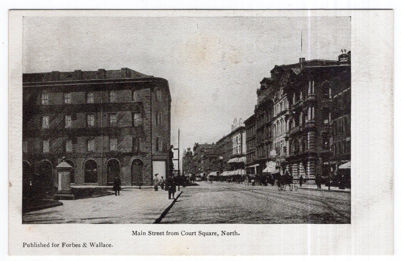 Springfield, Mass, Main Street from Court Square, North