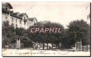 Old Postcard Vittel Entrance of the Park Establishment