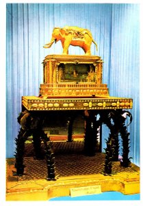 Turkey Istanbul Topkapi Sarayi Jeweled Box With Elephant and Music Indian Art
