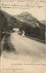 CPA Env. d'ISSOIRE-Vue de St-Yvoine (46426)