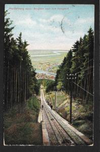 Heidelberg Electric Tramway Germany Used c1910