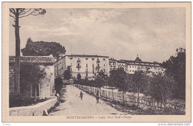 Montecassino , Italy , 00-10s ; Lato Sud Sud-Ovest