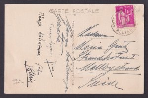 FRANCE, Postcard RPPC, Vichy, The Casino view from the Theater