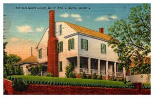 Postcard HOUSE SCENE Augusta Georgia GA AR6330