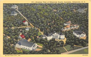 Ridgecrest North Carolina 1941 Postcard View Ridgecrest Baptist Assembly