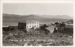 Burwash Landing Yukon YT Unused Gowen Sutton Real Photo Postcard G32