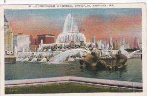 Illinois Chicago Clarence Buckingham Memorial Fountain 1930