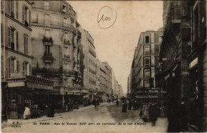 CPA PARIS 14e - Rue de Vanves au carrefour de la rue d'Alésia (56344)