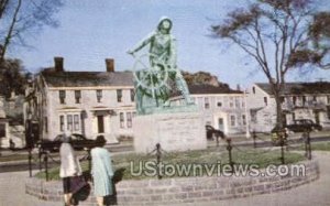 Statue to a Fisherman - Gloucester, Massachusetts MA  