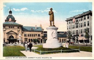 Georgia Augusta Barrett Plaza Patrick Walsh Monument Curteich