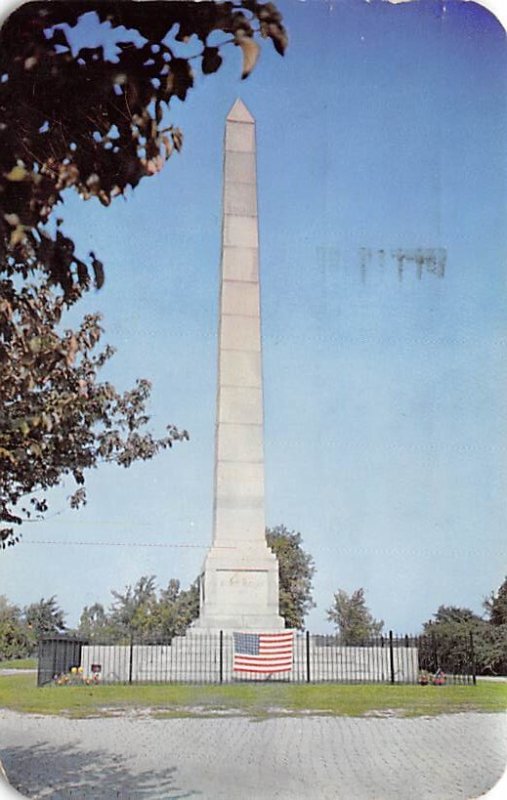 Fort Meigs Monument a few miles south of Toledo - Toledo, Ohio OH