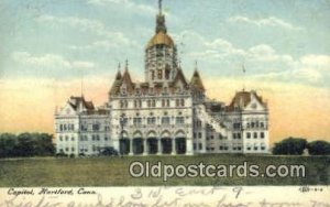 Hartford, Connecticut, CT State Capital USA 1910 crease bottom edge, minor co...