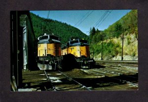 ID Milwaukee Railroad Train Locomotives Eangines Little Joes Avery Idaho