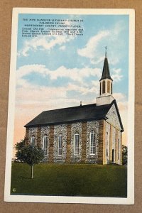 UNUSED .01 PC - HANOVER LUTHERAN CHURCH, FALCKNER SWAMP, MONTGOMERY COUNTY, PA.