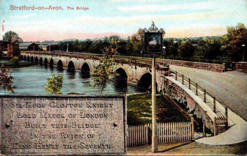 England Stratford Upon Avon The Bridge