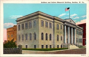 West Virginia Beckley Soldiers and Sailors Memorial Building Curteich