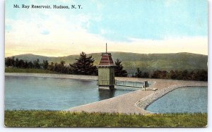 Mountain Ray Reservoir General View Hudson New York Heritage Landmark Postcard