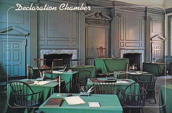 Pennsylvania Philadelphia Declaration Chamber