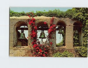 Postcard The Bell Tower Mission San Juan Capistrano California USA