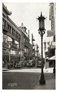 Vintage Postcard Chinatown City Within A City Largest Settlement San Francisco