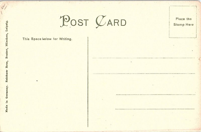 Postcard BUILDING SCENE Boston Massachusetts MA AI4496